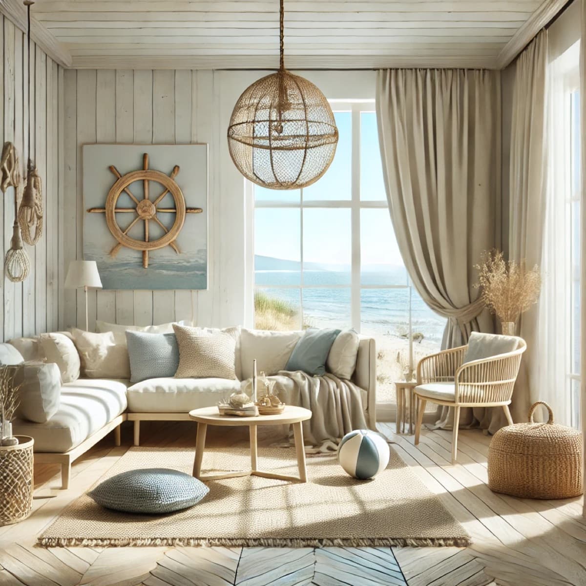 Coastal living room concept