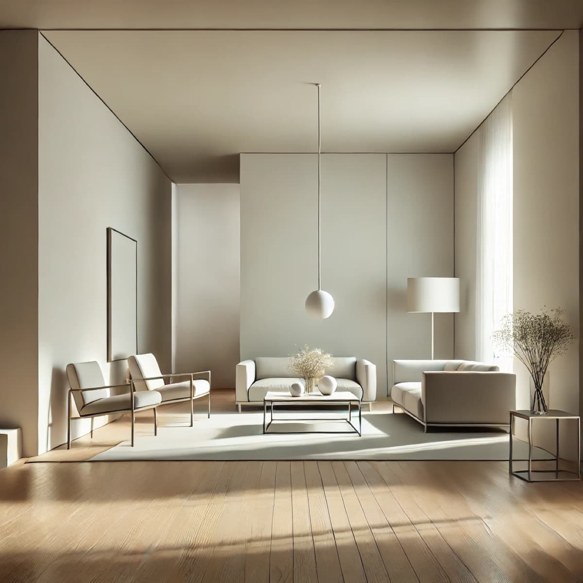 Minimalist bedroom